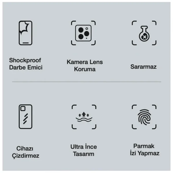 iPhone 12 Pro Max 6.7inç Kamera Korumalı Çiçek Desenli Silikon Kılıf-(5775)