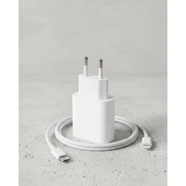 iPhone 14 13 12 11 XR XS Max 20W Lightning Şarj Adaptörü Kablo Dahil