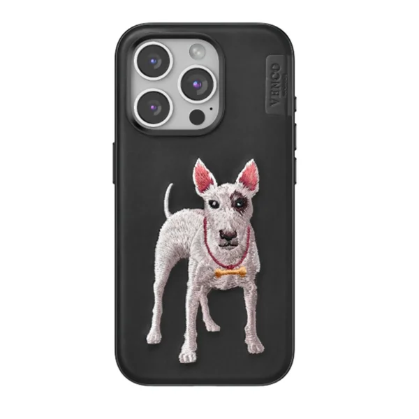 iPhone 14 Pro Max Perma Desenli Kapak - Siyah-(5796)