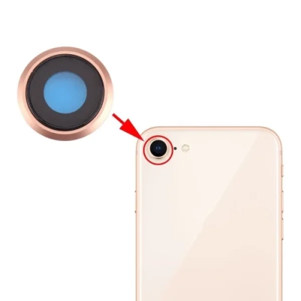 İPhone 8 Kamera Lens Kapak Full-(5775)