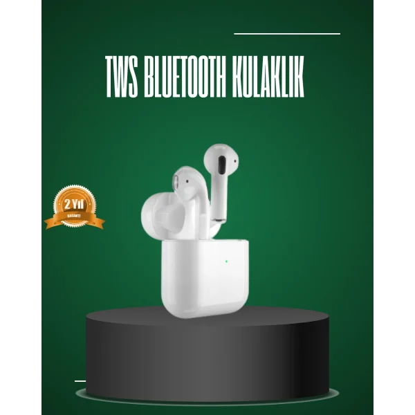 iPhone Pro ve Pro Max Uyumlu TWS Bluetooth Kulaklık Gürültü Engelleyici