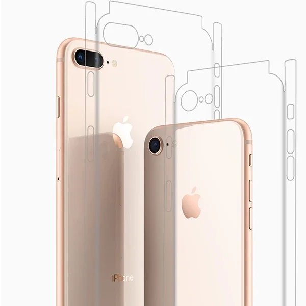iPhone SE3-SE2 İPhone 8-7 Hidrojel Hayalet Arka Tam Kaplama Film-(5775)