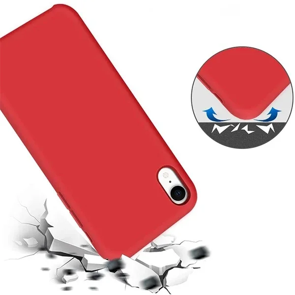 iPhone XR 6.1inch Lansman Kılıf İçi Kadife Soft Silikon Kılıf-(5775)