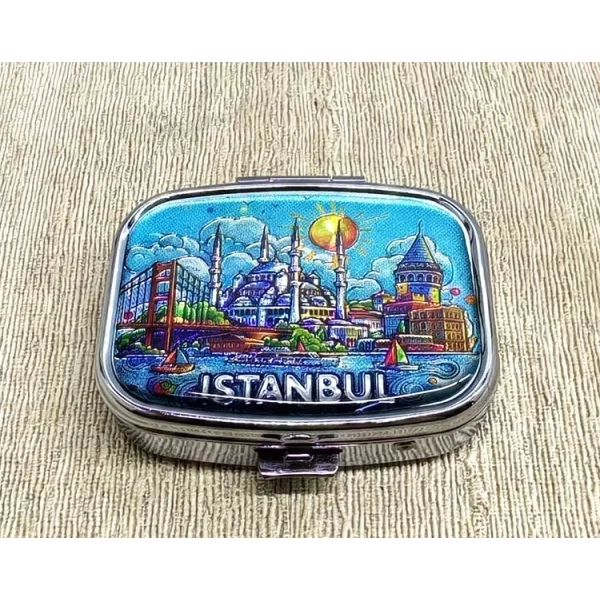 İstanbul Temalı İlaç Kutusu Alk4367