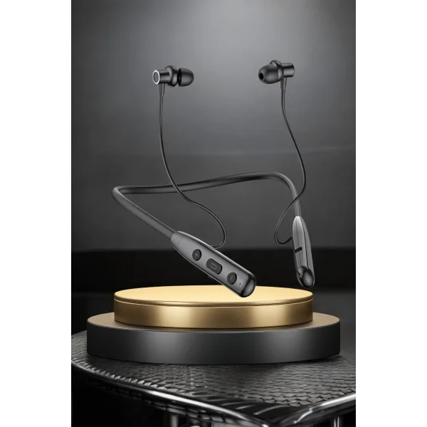 Kablolu Bluetooth Kulaklık Boyun Bantlı ANC Özelliği Yüksek Ses Kaliteli 100 saat