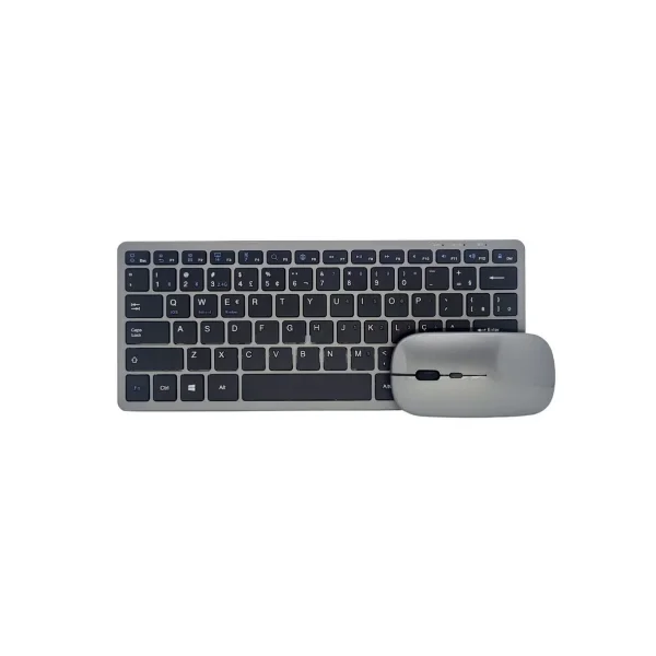 Kablosuz Bluetooth Klavye Mouse Seti Şarjlı Tablet Laptop Uyumlu