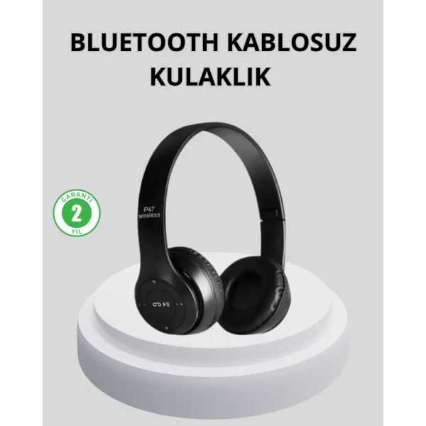 Kablosuz Bluetooth Kulaklık – Suya Dayanıklı ve Uzun Ömürlü Kullanım