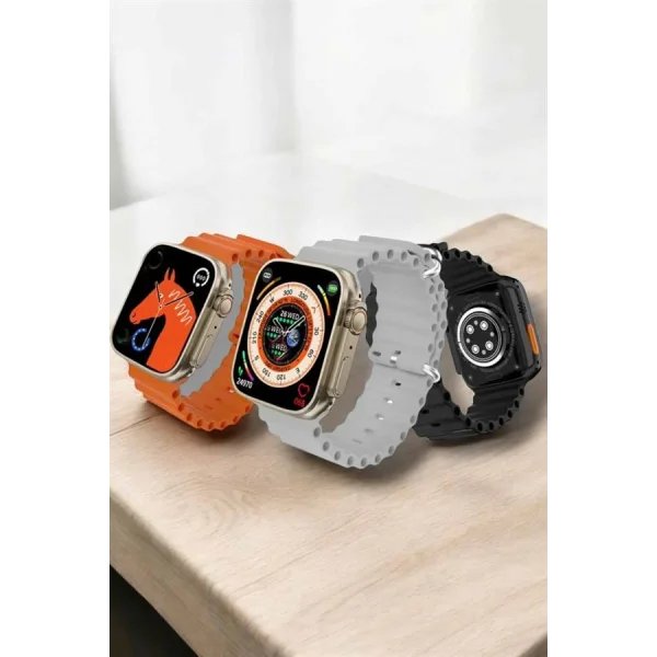 Kablosuz Şarjlı Çağrı ve Müzik Kontrolü Sağlayan Akıllı Saat