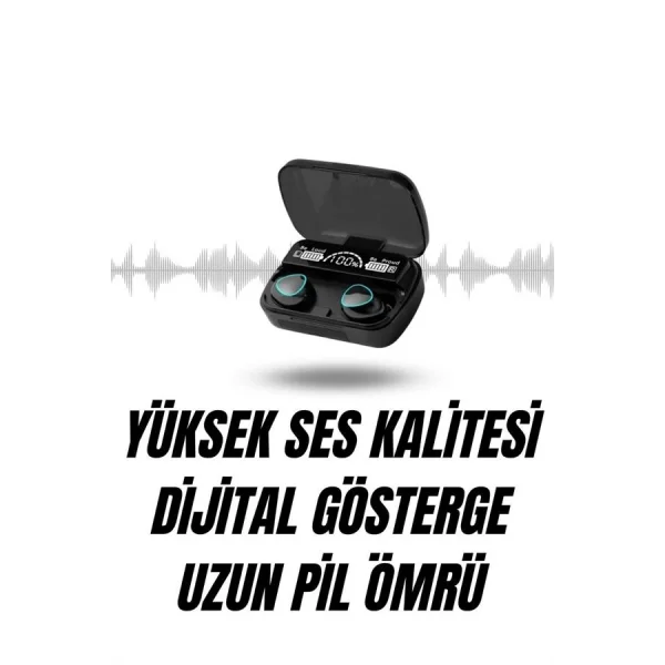 Kaliteli Akıllı Saat ve Kaliteli Bluetooth Kulaklık ANC Özelliği Uzun Pil Ömrü