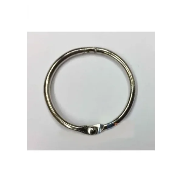 Kilitli Yuvarlak Halka, 2cm - 100 Adet