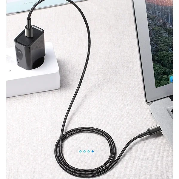 KUULAA Type C Type-C PD 60W QC4.0 Hızlı Şarj ve Data Kablosu 1Metre-(5775)