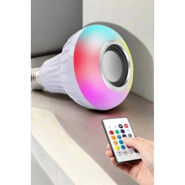 Lamba Led Hoparlör Dayanıklı ve Uzun Ömürlü Bluetooth Hoparlör
