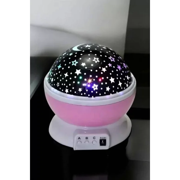 Mavi ve Mor Işıklı  Projeksiyon Lambası