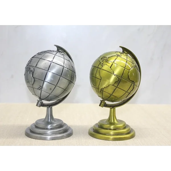 Metal Dünya Küre Alk3471