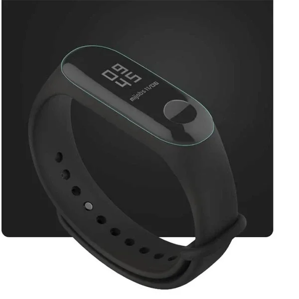 Mijobs Mi Band 3 Darbe Emici Ekran Koruyucu 2 Adet Set-(5775)