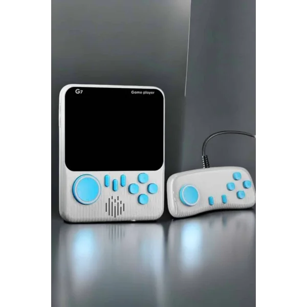 Mini Atari El Atarisi 3.5 inç Ekran Çift Konsol 666 Adet Retro Oyun Gameboy El Atarisi