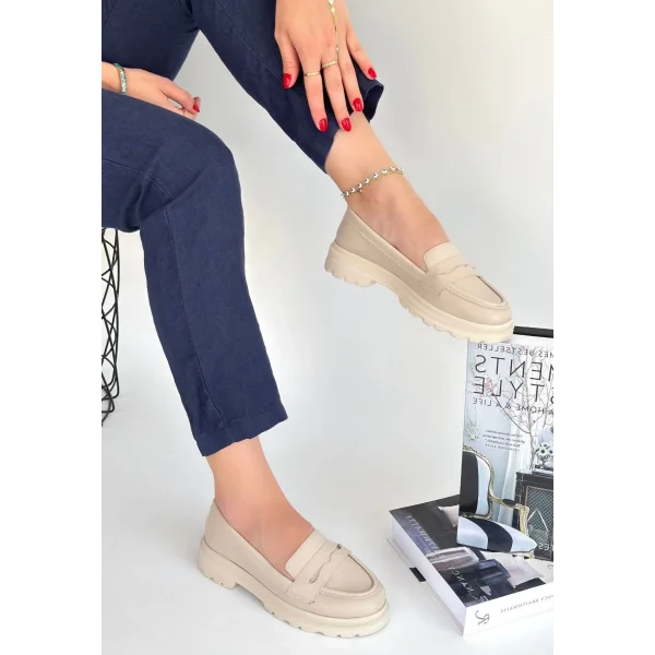 Narli Bej Cilt Oxford Ayakkabı