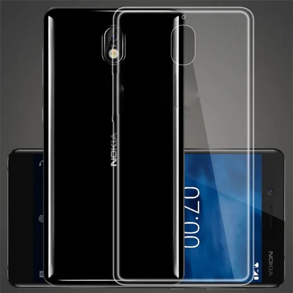 Nokia 2.1 Soft Şeffaf Ultra Slim Fit Silikon Kılıf-(5775)