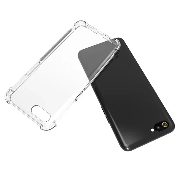 Oppo Realme C2 Anti-Drop Darbe Emici Silikon Kılıf-(5775)