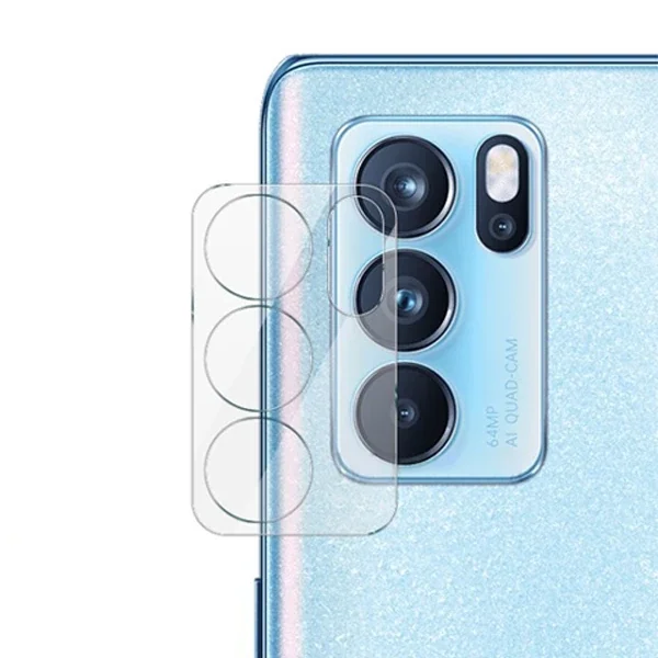 Oppo Reno6 Pro 3D Full Tempered Cam Kamera Koruyucu-(5775)