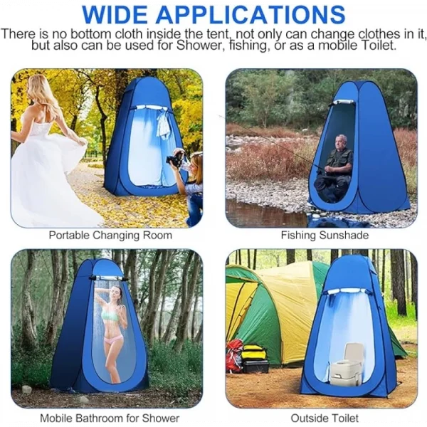 Otomatik Kamp Giyinme Çadır