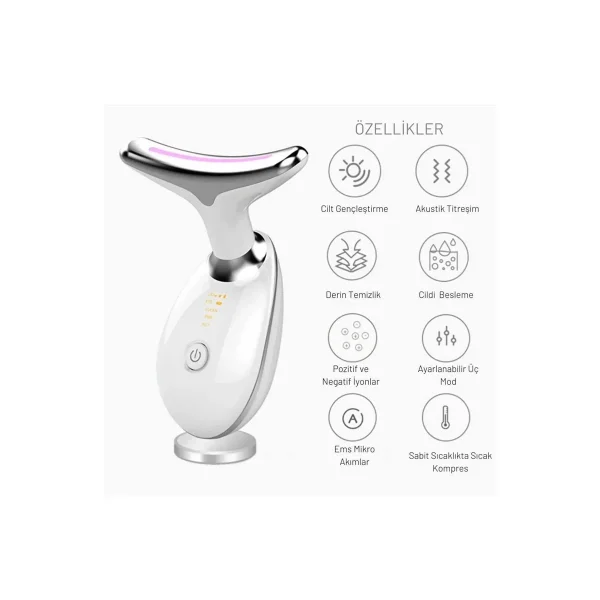 Yüz Ve Boyun Kırşıklık Giderici Ems Güzellik Cihazı ( Gıdık,sarkma,kırışıklık)