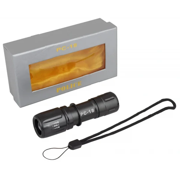 Police Pc-18 Cree Power Led+zoom El Feneri Pilli