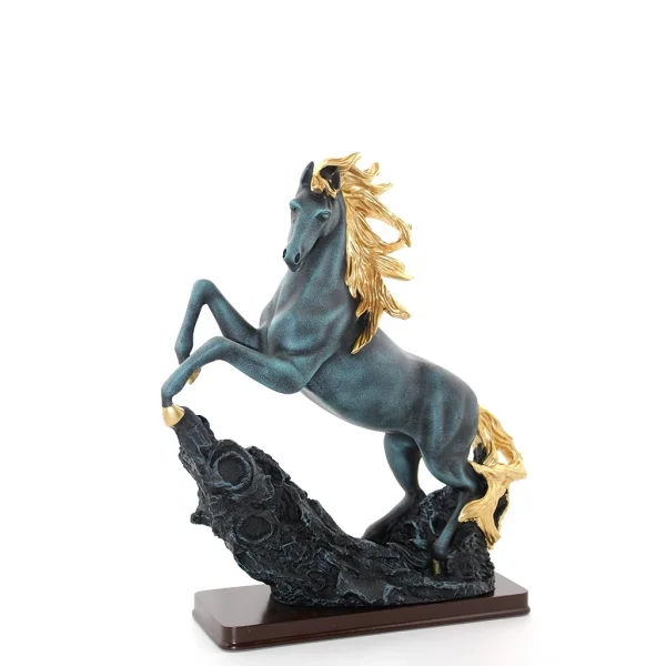 Polyester Şahlanmış At Figürü  Alk1628