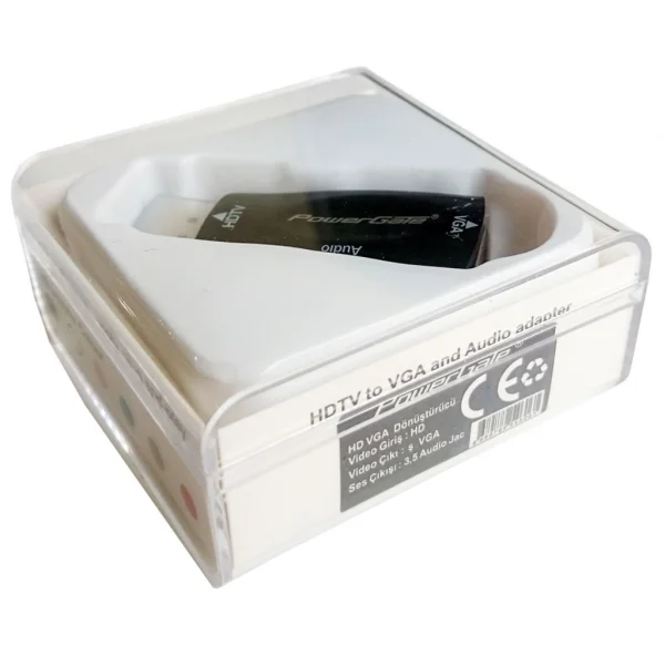 POWERGATE PG-HTV01 HDMI To VGA Çevirici Adaptör(1923)