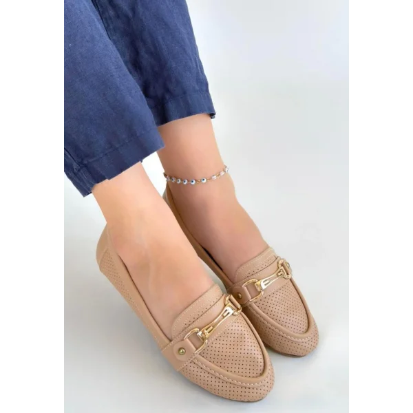 Rain Nude Cilt Babet Ayakkabı