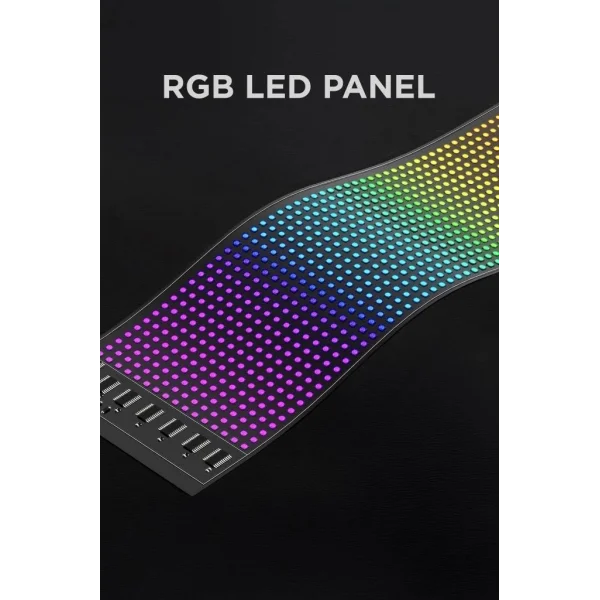 Rp1259 Led Matrix Panel 16x96cm Telefon Kontrollü Kayar Led Animasyon Aydınlatma