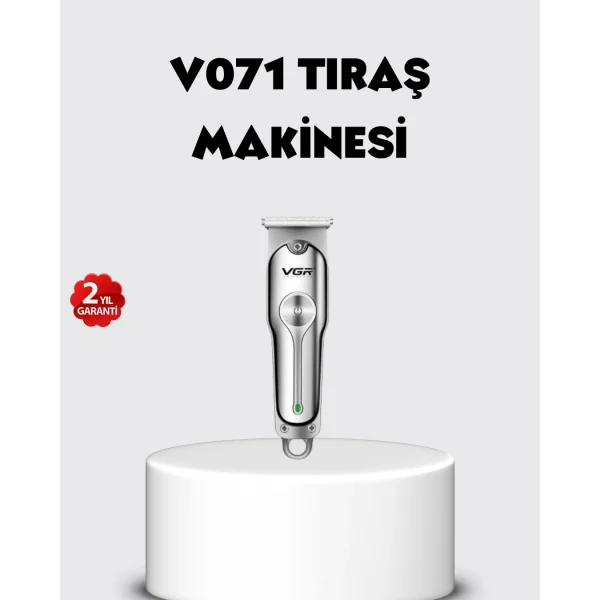 Şarjlı Gümüş Tıraş Makinesi – 3 Farklı Başlıklı 120 Dakika Çalışma Süreli Cilt Dostu Erkek Bakım Cihazı