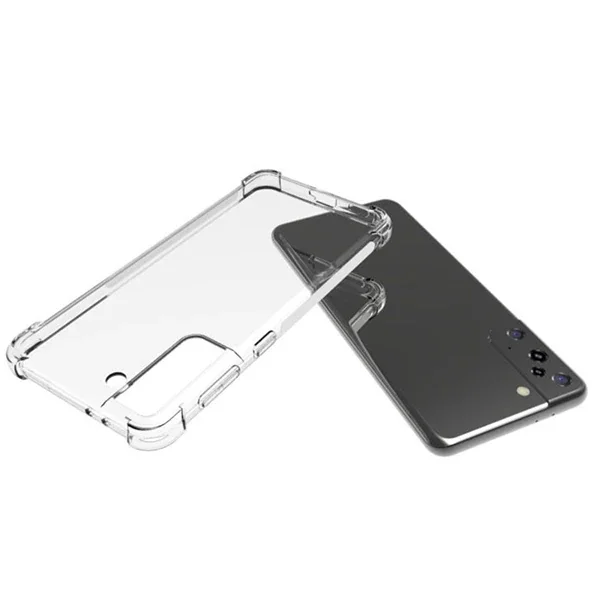 SM Galaxy S21 Plus S30 Plus Shockproof Darbe Emici Silikon Kılıf-(5775)