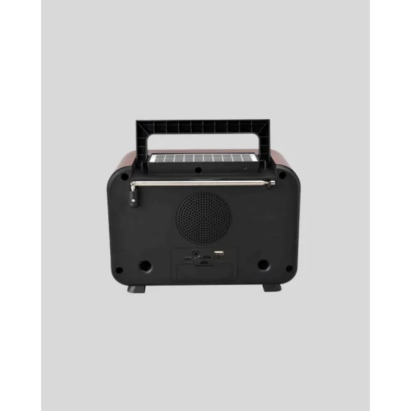 Solar Şarjlı Şömine Alev Efektli Bluetooth Hoparlör 7W Taşınabilir Ses Sistemi