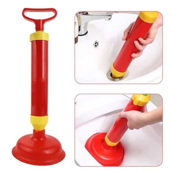 Turk UnBlocker Pistonlu Klozet Lavabo Gider Açıcı Pompa