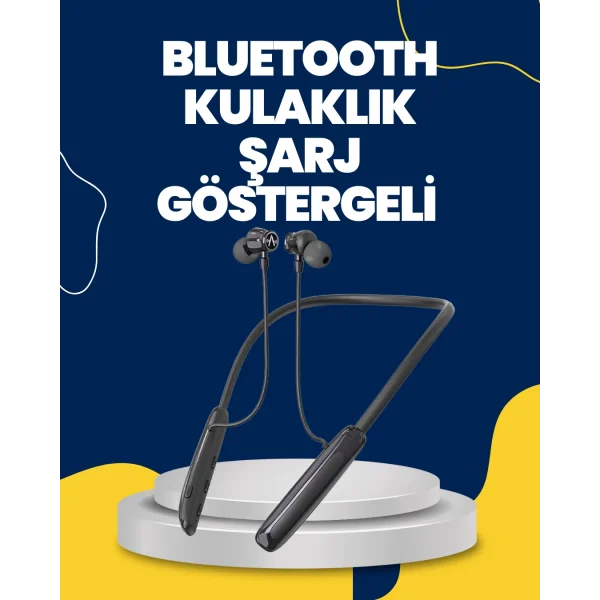 Uzun Süreli Kullanım Boyun Askılı Kablosuz Kulaklık – Hızlı Şarj Ergonomik Tasarım