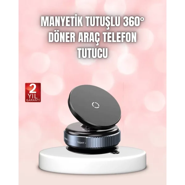 Vakumlu Manyetik Araç İçi Telefon Standı