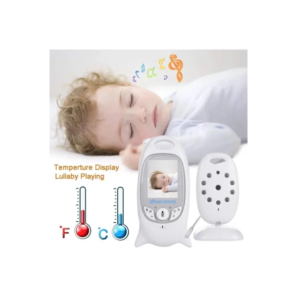 Vb-601 Kameralı Bebek Monitörü Net Görüntü Gece Görüşlü