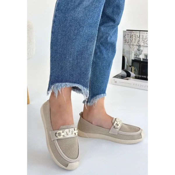 Wata Bej Triko Babet Ayakkabı