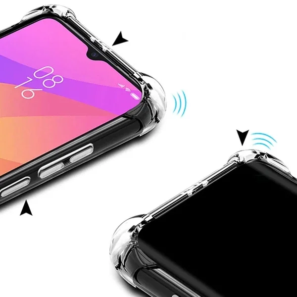 Xiaomi Mi CC9/Mİ 9 Lite Anti-Drop Darbe Emici Silikon Kılıf-(5775)