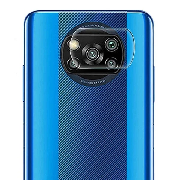 Xiaomi POCO X3  Tempered Cam Kamera Koruyucu-(5775)