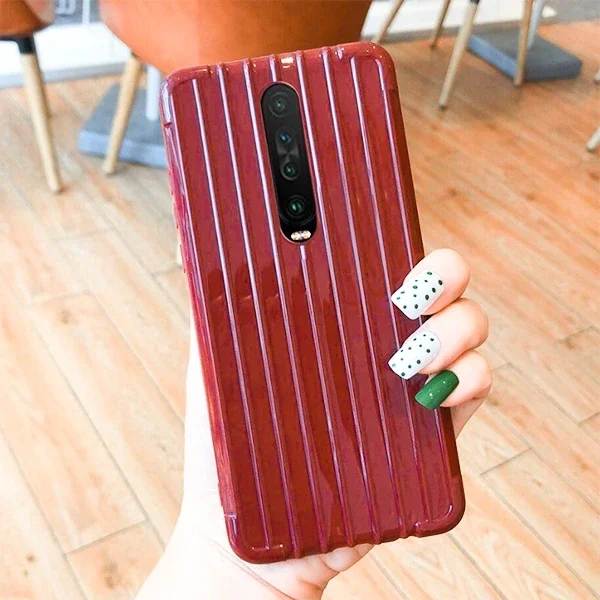 Xiaomi Redmi K30 Trunk Lines ince Soft Silikon Kılıf-(5775)