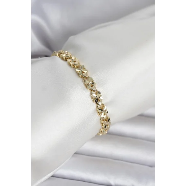 Xuping Kelebek Model Gold Renk Kadın Bileklik