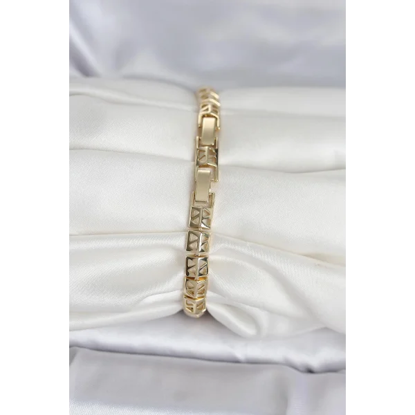 Xuping Zirkon Taşlı Gold Renk Kadın Bileklik
