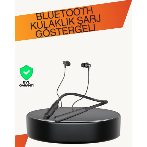Y12 Bluetooth Kablosuz Kulaklık – LCD Pil Ekranı Kompozit Diyafram Dokunmatik Panel