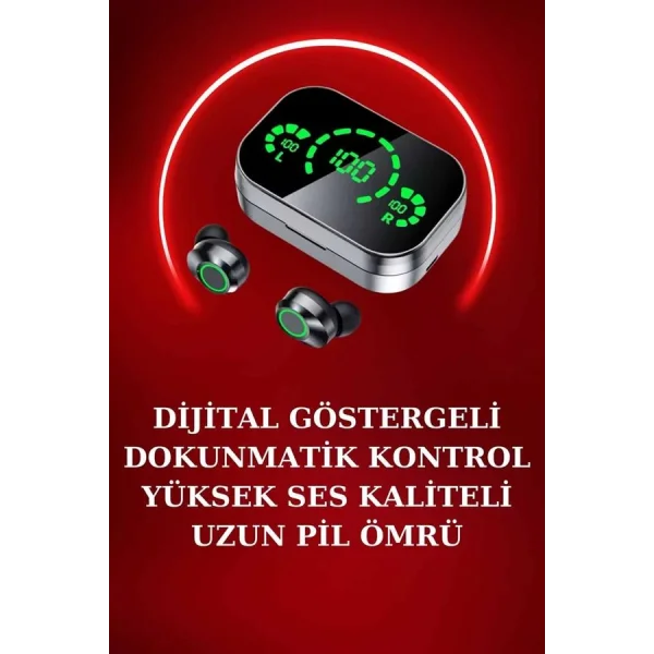 Yeni Model Akıllı Saat ve Ucuz Kaliteli Bluetooth Kulaklık Amoled Ekran Aynalı