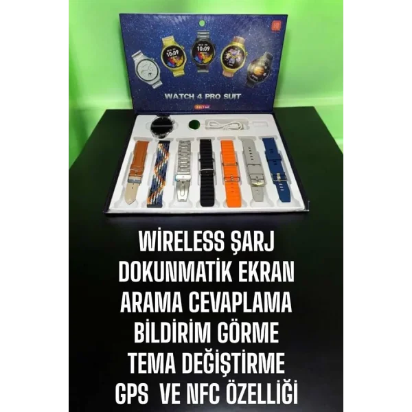 Yeni Nesil Akıllı Saat 2024 Model Uyku ve Sağlık Takibi Bluetooth Bağlantılı