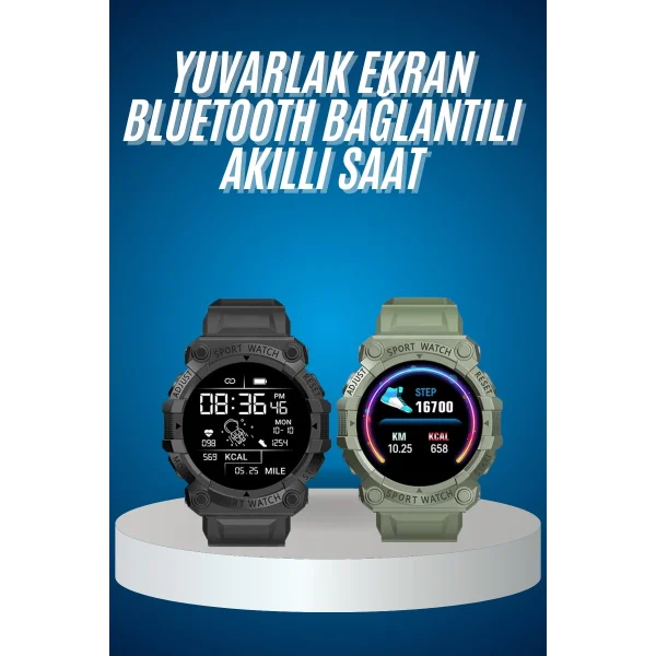 Yeni Nesil Akıllı Saat Bluetooth Bağlantılı Android ve İOS Uyumlu