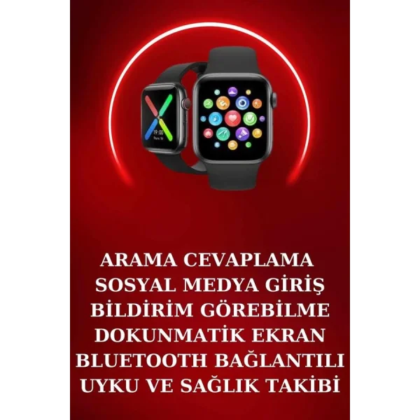 Yeni Nesil Akıllı Saat ve Ucuz Kaliteli Bluetooth Kablosuz Kulaklık Amoled Ekran