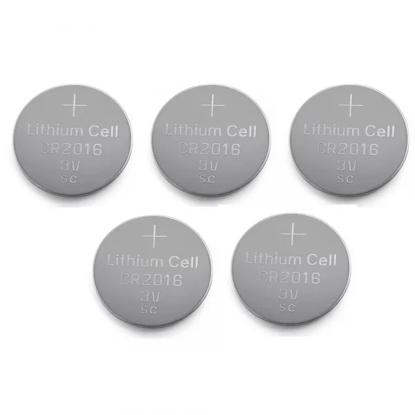 Yuma Cr2016 Süper Lityum 3v 5’li Kart Düğme Pil